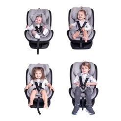 Lorelli Nebula Black Leather 0-36kg Isofix 360° Autostoel 1007138-2352 -Jollein Winkel lorelli nebula 0 36kg isofix 360 autostoel sfeer 1 2