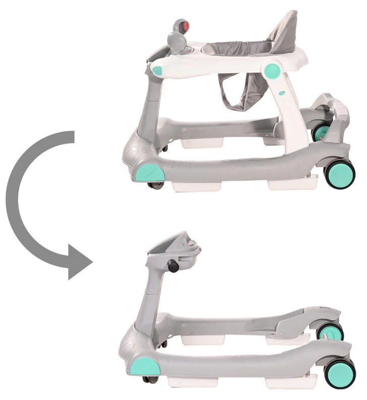 Lorelli Rider Pink & Grey 2-in-1 Loopstoeltje 1012039-0002 5 Lorelli Rider Pink & Grey 2-in-1 Loopstoeltje 1012039-0002 - Afbeelding 3