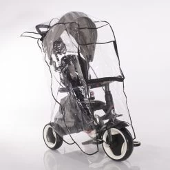 Lorelli Rocket Red & Black Driewieler 1005037-2107 -Jollein Winkel lorelli rocket driewieler regenhoes 1