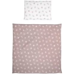 Lorelli Eva Abstract Leaves Grey/Beige 5-delige Set Voor Wieg En Ledikant 2080114-5001 -Jollein Winkel lorelli wieg en ledikant set 3