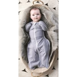 Love To Dream Swaddle Up 1.0 Grey Medium 6-8.5 Kg Inbakerslaapzak L1001001GRM -Jollein Winkel love to dream swaddle up grey medium 6 8.5 kg inbakerslaapzak l1001001grm 4