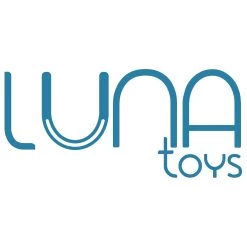 Luna Toys Blauw Houten Klimrek Met Glijbaan LU-36967 -Jollein Winkel luna toys logo 3