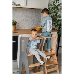Luna Toys Nature Houten Leertoren Keukenhulp 9503009900 -Jollein Winkel luna toys nature houten leertoren keukenhulp 9503009900 lifestyle