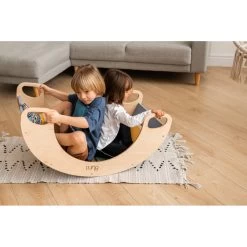 Luna Toys Kleuren Houten Schommelstoel / Rocker LU-36905 -Jollein Winkel luna toys naturel houten schommelstoel rocker lu 36899 3 1