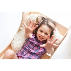 Luna Toys Kleuren Houten Schommelstoel / Rocker LU-36905 -Jollein Winkel luna toys naturel houten schommelstoel rocker lu 36899 5 1