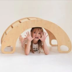 Luna Toys Naturel Houten Schommelstoel / Rocker LU-36899 -Jollein Winkel luna toys naturel houten schommelstoel rocker lu 36899 6