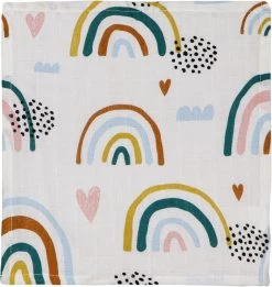 Blush & Blossom Rainbow Hydrofiel Starterset TR-BB4050 -Jollein Winkel mamaloes blush blossom muslin baby starter pack rainbow 04