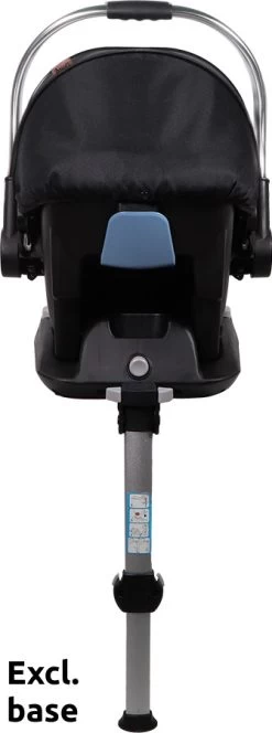 Ding Amigo Black/Silver 0-13kg Autostoel DI-191708 -Jollein Winkel mamaloes ding amigo black sliver autostoel 040 1