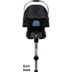 Ding Fenix Black/Black Autostoel 0-13kg -Jollein Winkel mamaloes ding amigo black sliver autostoel 040 1 1