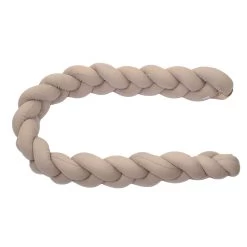 MamaLoes Amy Ajour Nougat 210 Cm Braided Bedbumper 84269 -Jollein Winkel mamaloes amy ajour nougat 210 cm braided bedbumper 84269 2