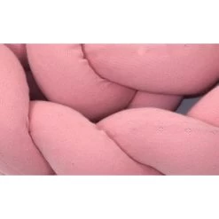 MamaLoes Amy Ajour Roze 210 Cm Braided Bedbumper 84268 -Jollein Winkel mamaloes amy ajour roze 210 cm braided bedbumper 84268 4