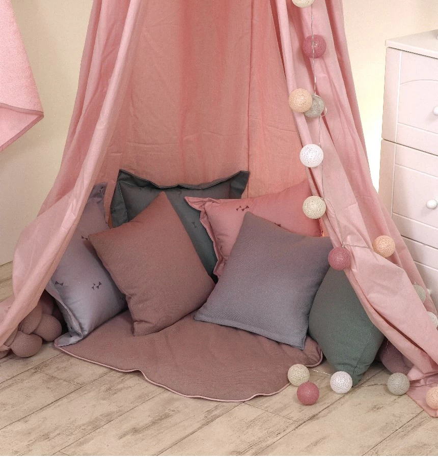 MamaLoes Amy Pure Roze Klamboe 80052 4 MamaLoes Amy Pure Roze Klamboe 80052 - Afbeelding 2