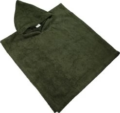 MamaLoes Badstof Groen Baby Poncho ML010508 -Jollein Winkel mamaloes badstof groen baby poncho ml010508 03