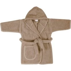 MamaLoes Badstof Zand 1-2jr Badjas ML010306 -Jollein Winkel mamaloes badstof zand badjas 5 1