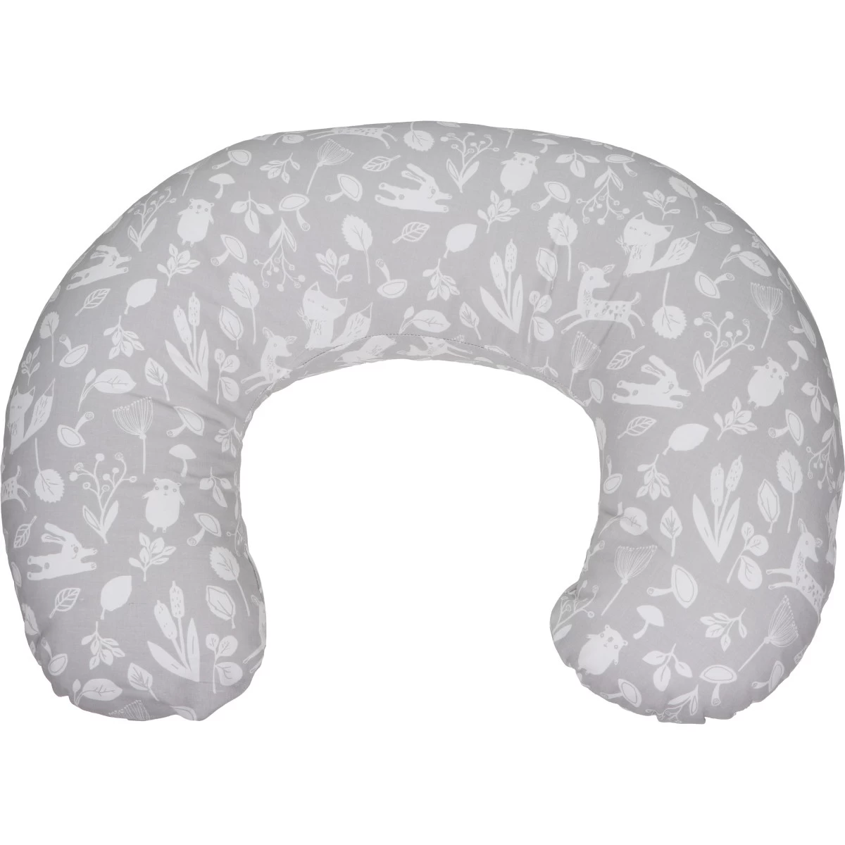 MamaLoes Botanical Animals Grijs Medium Voedingskussen ML020302 3 MamaLoes Botanical Animals Grijs Medium Voedingskussen ML020302