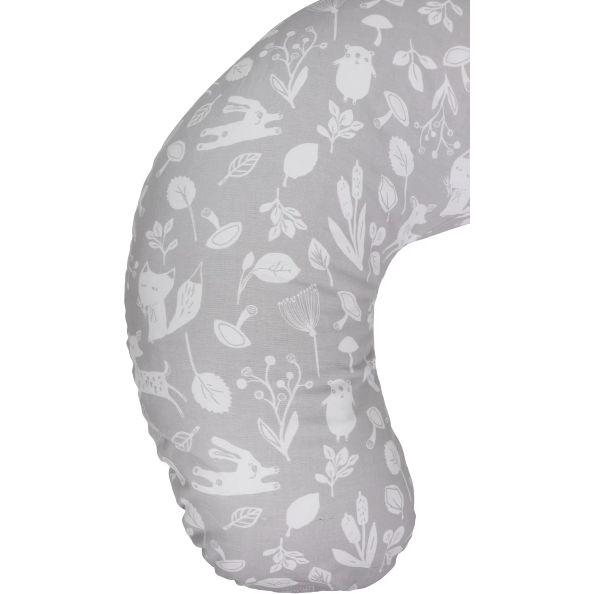 MamaLoes Botanical Animals Grijs Medium Voedingskussen ML020302 5 MamaLoes Botanical Animals Grijs Medium Voedingskussen ML020302 - Afbeelding 3