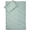 MamaLoes Botanical Stone Green 100x140cm Dekbedovertrek ML020604