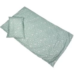 MamaLoes Botanical Stone Green 100x140cm Dekbedovertrek ML020604 -Jollein Winkel mamaloes botanical stone green 100x140cm dekbedovertrek ml020604 05