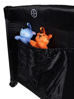 Ding Deluxe Black Campingbedje Incl. Bodemverhoger -Jollein Winkel mamaloes ding deluxe black campingbedje incl. bodemverhoger 13