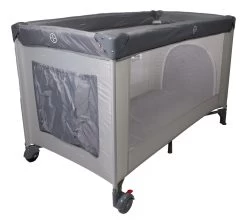 Ding Deluxe Grey Campingbedje Incl. Bodemverhoger -Jollein Winkel mamaloes ding deluxe grey campingbedje incl. bodemverhoger 2