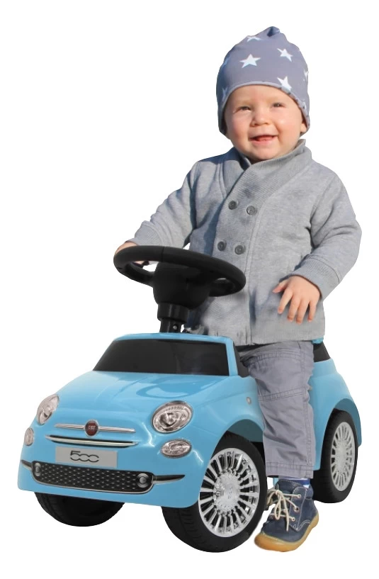 Eco Toys Fiat 500 Blauw Loopauto HZ8620 8 Eco Toys Fiat 500 Blauw Loopauto HZ8620 - Afbeelding 6