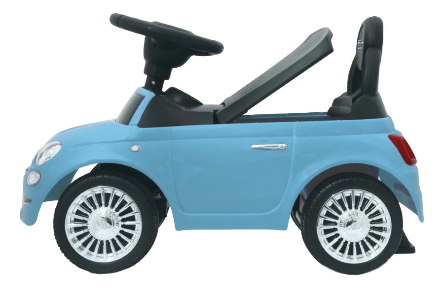 Eco Toys Fiat 500 Blauw Loopauto HZ8620 5 Eco Toys Fiat 500 Blauw Loopauto HZ8620 - Afbeelding 3