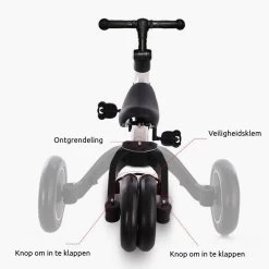 Eco Toys Rood 4-in-1 Loopfiets HC492494 -Jollein Winkel mamaloes eco toys rood 2 in 1 loopfiets hc492494 2 2