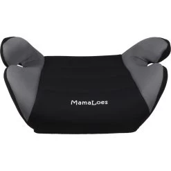 MamaLoes Emma Grijs/Zwart Booster Stoelverhoger 15-36kg ML050204 -Jollein Winkel mamaloes emma grijs zwart booster stoelverhoger 15 36kg ml050204 01
