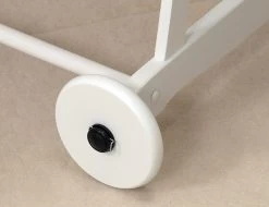 MamaLoes Grey Star De Luxe Wit Baby Wiegje 66759 -Jollein Winkel mamaloes grey star de luxe wit baby wiegje 4 1