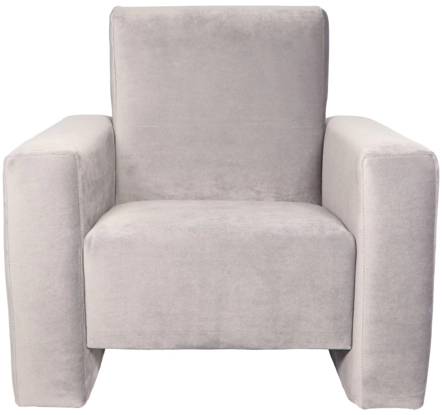 Ding Jamie Velvet Grijs Kinderfauteuil DI-34204 3 Ding Jamie Velvet Grijs Kinderfauteuil DI-34204