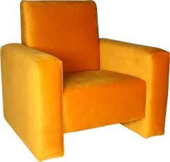 Ding Jamie Velvet Okergeel Kinderfauteuil DI-34201 -Jollein Winkel mamaloes kinderfauteuil velvet oker 02