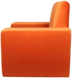 Ding Jamie Velvet Sienna Kinderfauteuil DI-34202 -Jollein Winkel mamaloes kinderfauteuil velvet oranje 02k