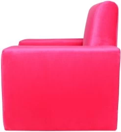 Ding Jamie Velvet Roze Kinderfauteuil DI-34206 -Jollein Winkel mamaloes kinderfauteuil velvet roze 02k