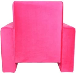 Ding Jamie Velvet Roze Kinderfauteuil DI-34206 -Jollein Winkel mamaloes kinderfauteuil velvet roze 03k