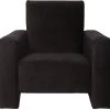 Ding Jamie Velvet Zwart Kinderfauteuil DI-34203