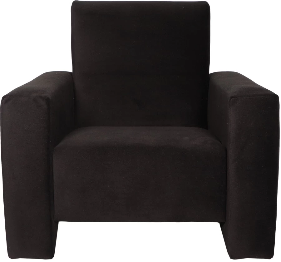 Ding Jamie Velvet Zwart Kinderfauteuil DI-34203 3 Ding Jamie Velvet Zwart Kinderfauteuil DI-34203