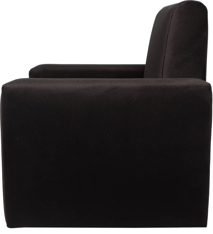 Ding Jamie Velvet Zwart Kinderfauteuil DI-34203 5 Ding Jamie Velvet Zwart Kinderfauteuil DI-34203 - Afbeelding 3
