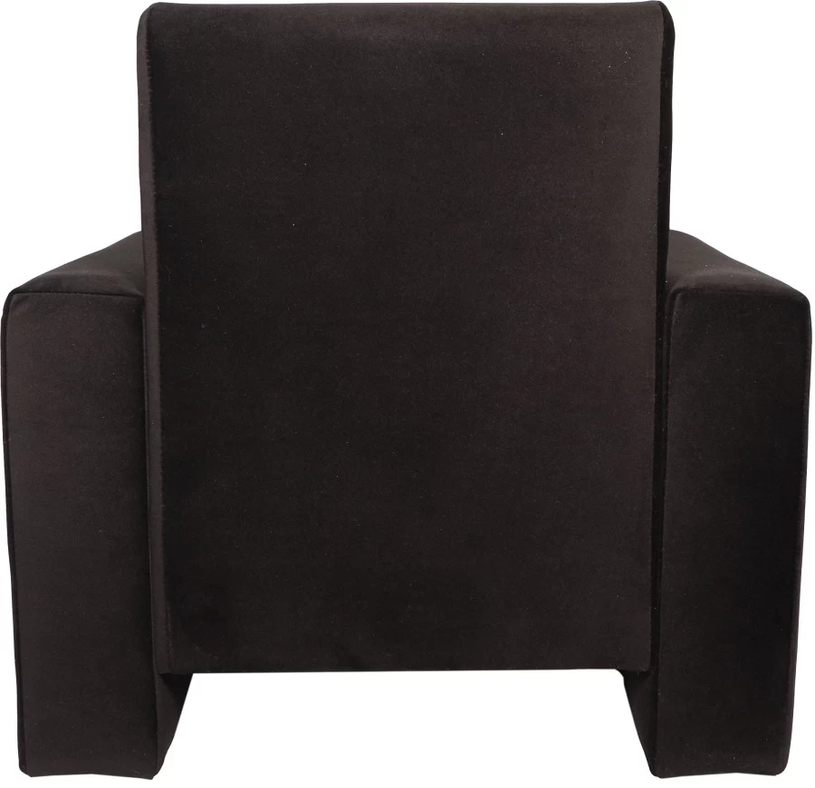 Ding Jamie Velvet Zwart Kinderfauteuil DI-34203 6 Ding Jamie Velvet Zwart Kinderfauteuil DI-34203 - Afbeelding 4
