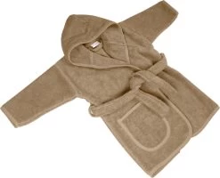 MamaLoes Badstof Nougat 1-2jr Badjas ML010302 16 MamaLoes Badstof Nougat 1-2jr Badjas ML010302 -Jollein Winkel mamaloes nougat 1 2 jaar badjas ml010302 06