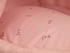 MamaLoes Pure Roze Deluxe Wit Baby Wiegje 80634 -Jollein Winkel mamaloes pure roze deluxe wit baby wiegje 80634 2