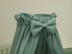 MamaLoes Pure Stonegreen Deluxe Wit Baby Wiegje 80635 -Jollein Winkel mamaloes pure stonegreen deluxe wit baby wiegje 80635 4