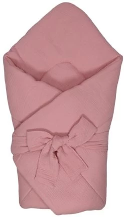 MamaLoes Soft Cotton Licht Roze Wikkeldeken ML020706