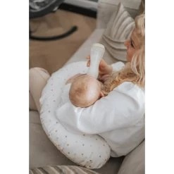 MamaLoes Paddenstoeltjes Medium Voedingskussen ML020304 -Jollein Winkel mamaloes stippen medium voedingskussen ml020303 12 3