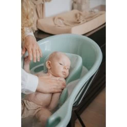 MamaLoes Licht Roze Badset Incl. Zwarte Badstandaard -Jollein Winkel mamaloes stone green badje ml050308 06 7