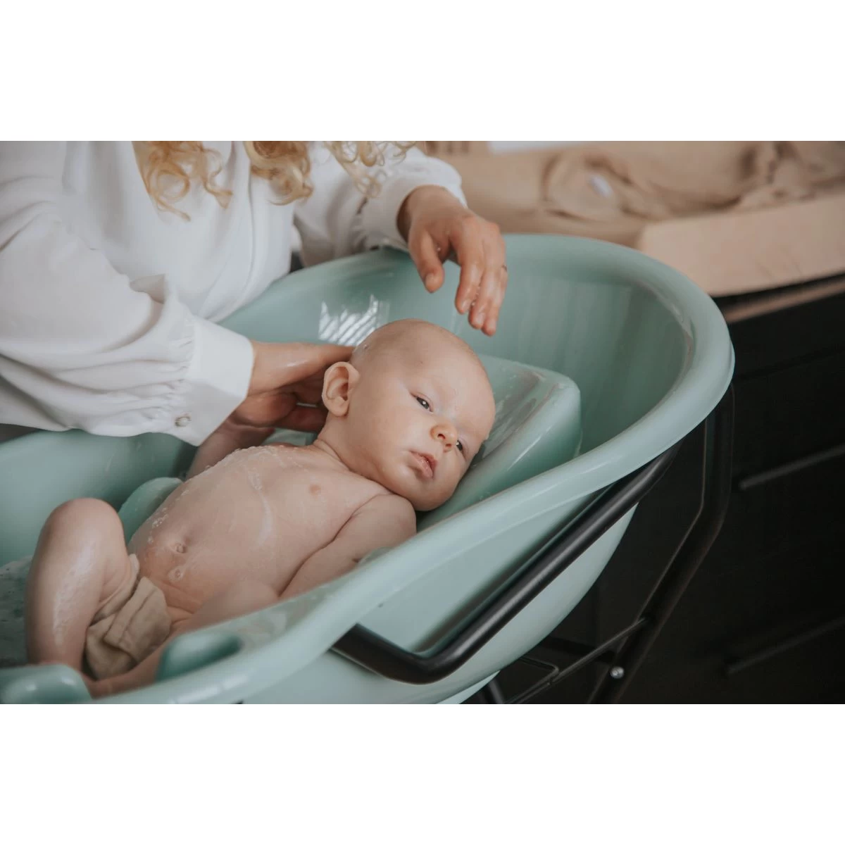 MamaLoes Grijs Badset Incl. Graphite Badstandaard 16 MamaLoes Grijs Badset Incl. Graphite Badstandaard - Afbeelding 14