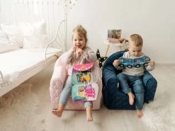 Albero Mio Velvet Roze Kinderfauteuil -Jollein Winkel mamaloes velvet roze kinderfauteuil 3