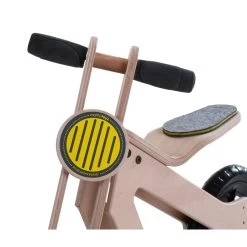 Mamatoyz Balance Bike Zwart Houten Loopfiets MT06 -Jollein Winkel mamatoyz balance bike zwart houten loopfiets mt06 3 1
