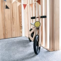 Mamatoyz Balance Bike Rood Houten Loopfiets MT06_R -Jollein Winkel mamatoyz balance bike zwart houten loopfiets mt06 5
