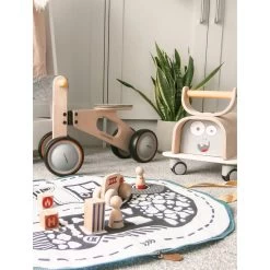 Mamatoyz Cute Monster Houten Loopauto MT04 -Jollein Winkel mamatoyz cute monster houten loopwagen mt04 6