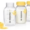 Medela Moedermelk Flesjes 150 Ml 3 Stuks 800.0796 -Jollein Winkel medela moedermelk bewaarflesjes 150ml 3 stuks